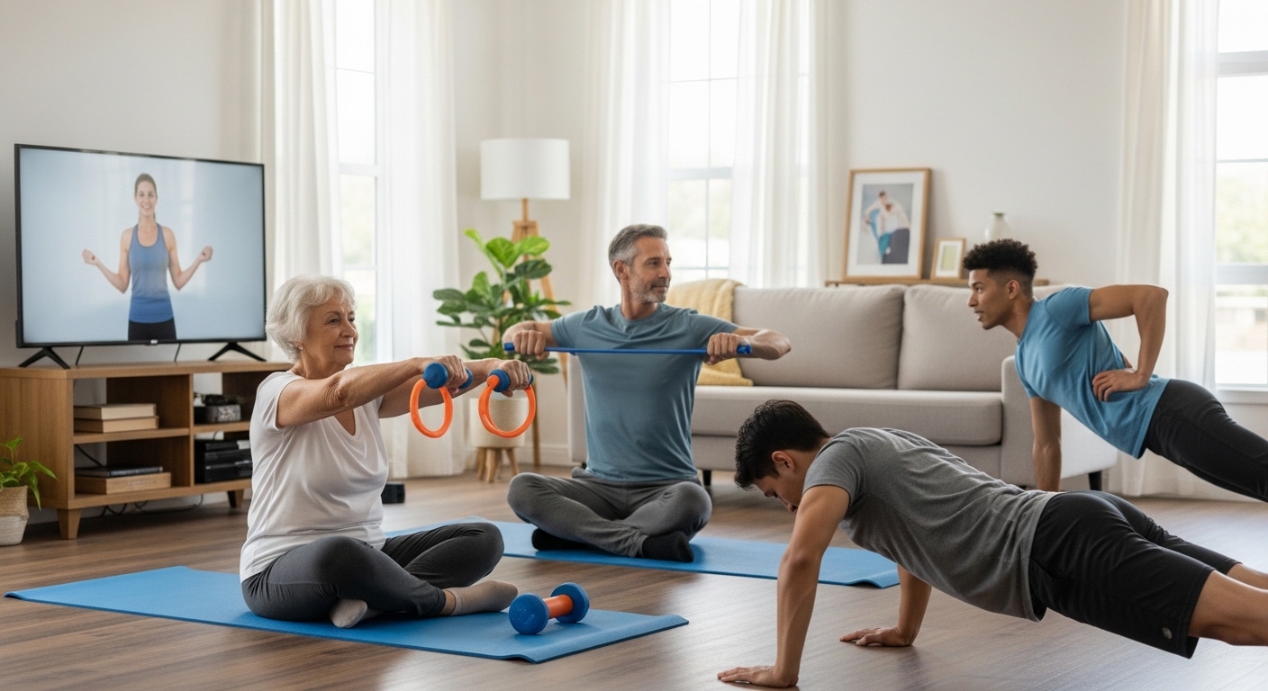 Home Exercises for People with Lung Conditions