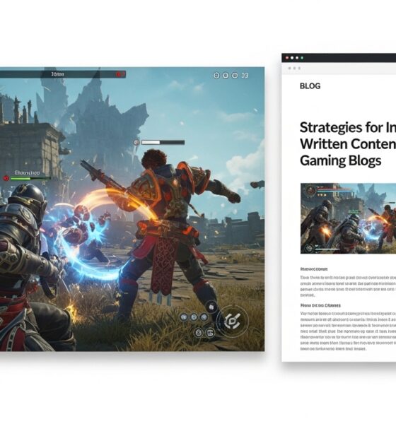 Blog gaming dualmedia: Strategies for Integrating Video and Written Content in Gaming