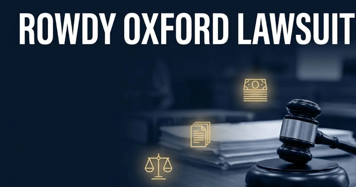 The Truth Behind the Rowdy Oxford Lawsuit: Full Case Analysis