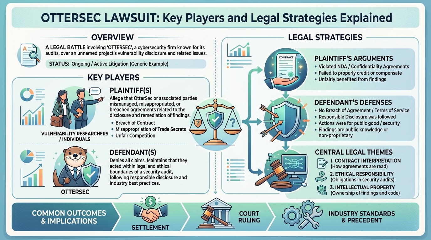ottersec lawsuit: Key Players and Legal Strategies Explained