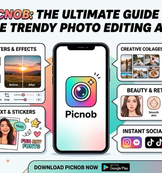 Picnob: The Ultimate Guide to the Trendy Photo Editing App